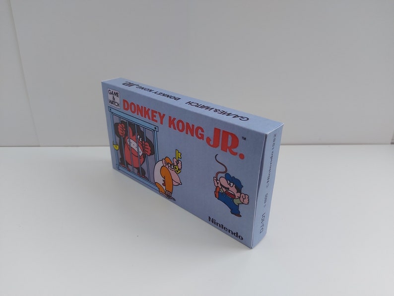 Donkey Kong Jr DJ-101 Game & Watch Box Manual and Tray NO GAME included image 3