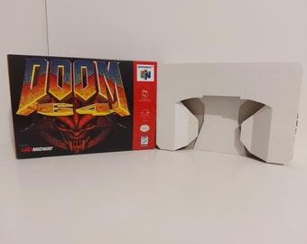 Doom 64 N64 Box Manual Tray NO GAME Included - Etsy