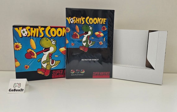Yoshi's Cookie SNES Box Tray & Manual (no Game) Included - Etsy