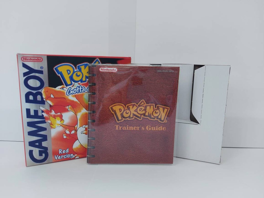 Replcement Gameboy Box & Tray Pokémon NO GAME -