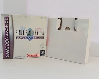 Final Fantasy I & II Dawn of Souls Gameboy Advance  Box Manual Tray - NO GAME included