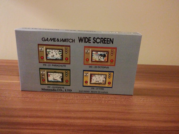 Turtle Bridge TL-28 Game & Watch Box, Manual and Tray - NO