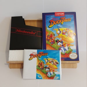 Duck Tales NES Box Manual Poly Block Dust Cover - NESSUN GIOCO incluso
