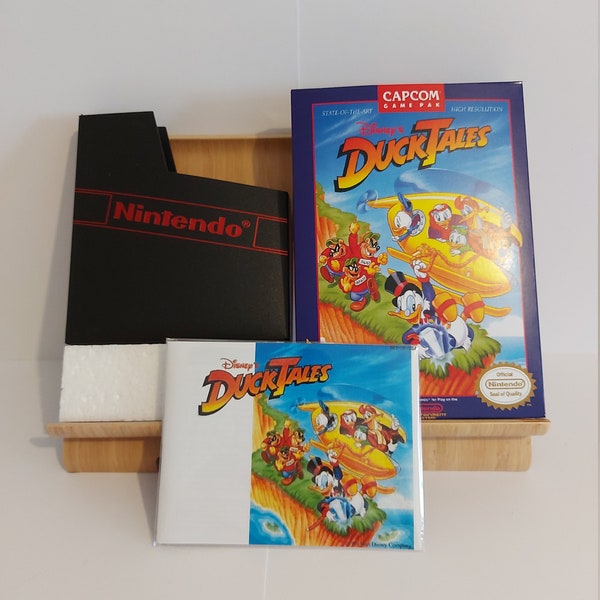 Housse anti-poussière manuelle pour boîte NES Duck Tales - SANS JEU inclus