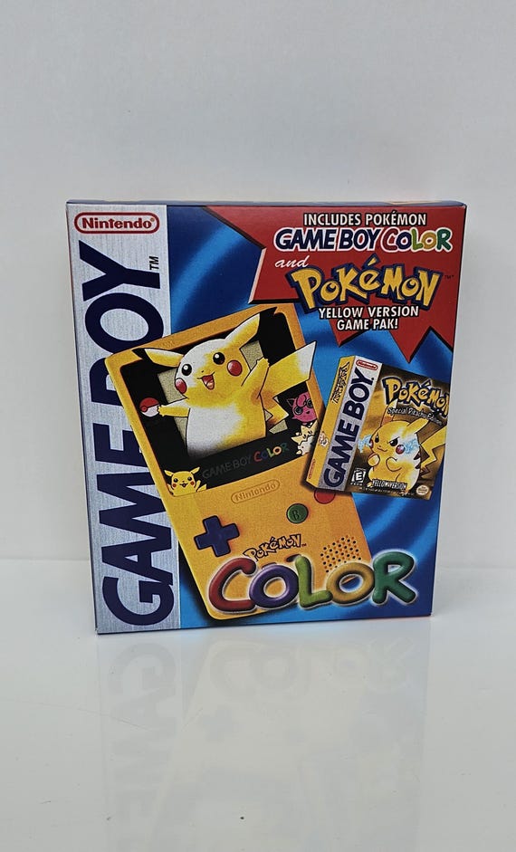 Gameboy Color Console Box - Pokemon Edition USA NTSC NO Console