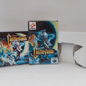 Castlevania Legacy of Darkness N64 Box Manual Tray NO GAME included