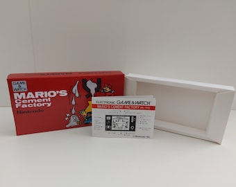 ゲーム＆ウォッチ マリオのセメントファクトリー ボックス