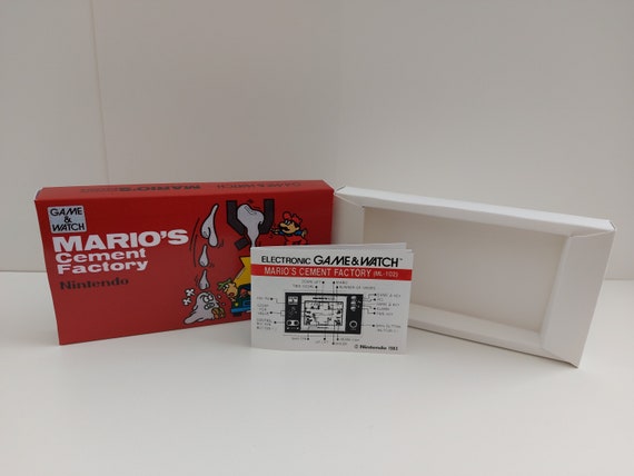 マリオのセメントファクトリー ML-102 ゲーム＆ウォッチ ボックス