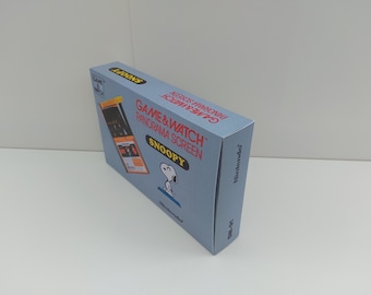 スヌーピー パノラマスクリーン SM-91 ゲーム＆ウォッチ ボックスと