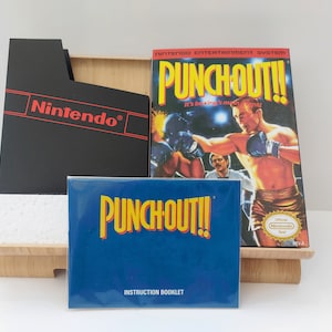 Instrukcja obsługi pudełka Punch Out NES Box Poly Block Dust Cover - BRAK GRY w zestawie