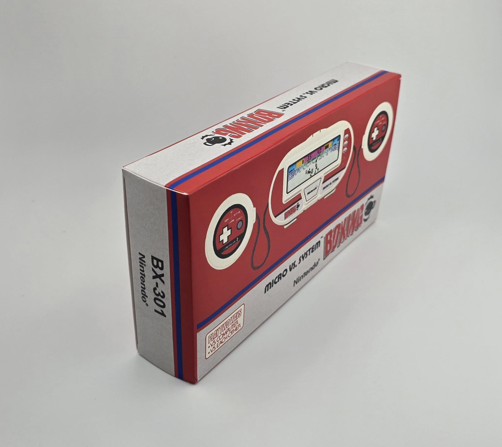 Boxing Micro Vs System BX-301 Game & Watch Box and Manual - NO