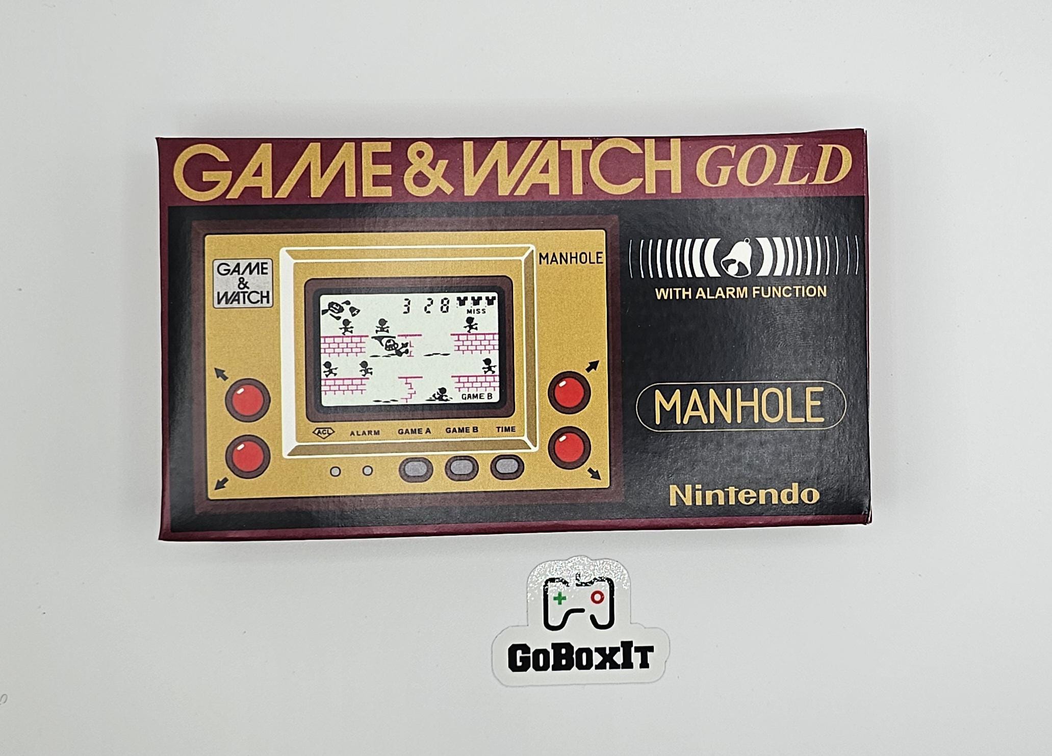 マンホール MH-06 ゴールドシリーズ ゲーム＆ウォッチ ボックス