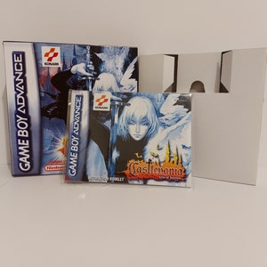 Castlevania Aria of Sorrow Gameboy Advance Box, Manual & Tray - NO GAME included