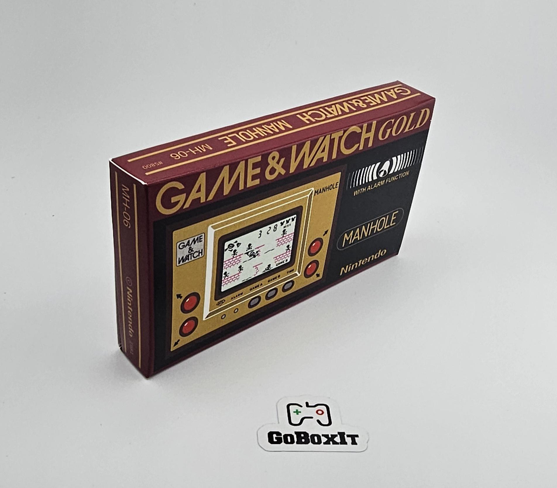 マンホール MH-06 ゴールドシリーズ ゲーム＆ウォッチ ボックス