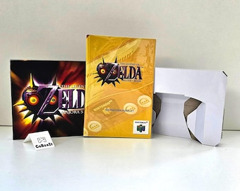 The Legend of Zelda Majora's Mask N64 Box Manual Tray NO GAME included