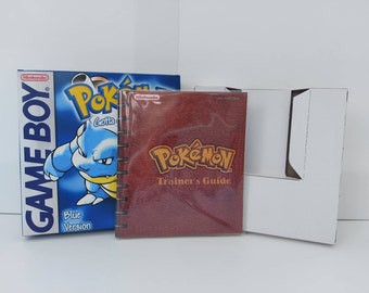 Pokémon Blue Gameboy Box Manual & Tray -NO GAME included Pokemon