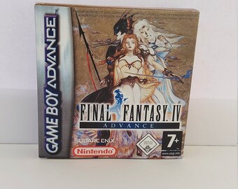 Final Fantasy IV Gameboy Advance Box, Manual Tray NO GAME