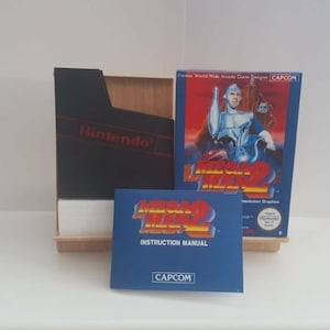 Manual de caja de Mega Man 2 para NES, funda protectora Poly Block (NO INCLUYE JUEGO)