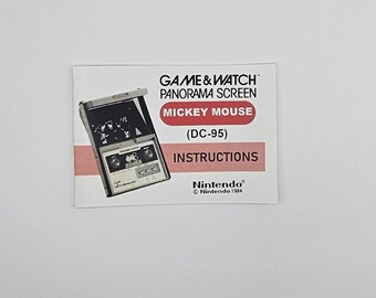 ミッキーマウス パノラマスクリーン DC-95 ゲーム＆ウォッチ ボックス