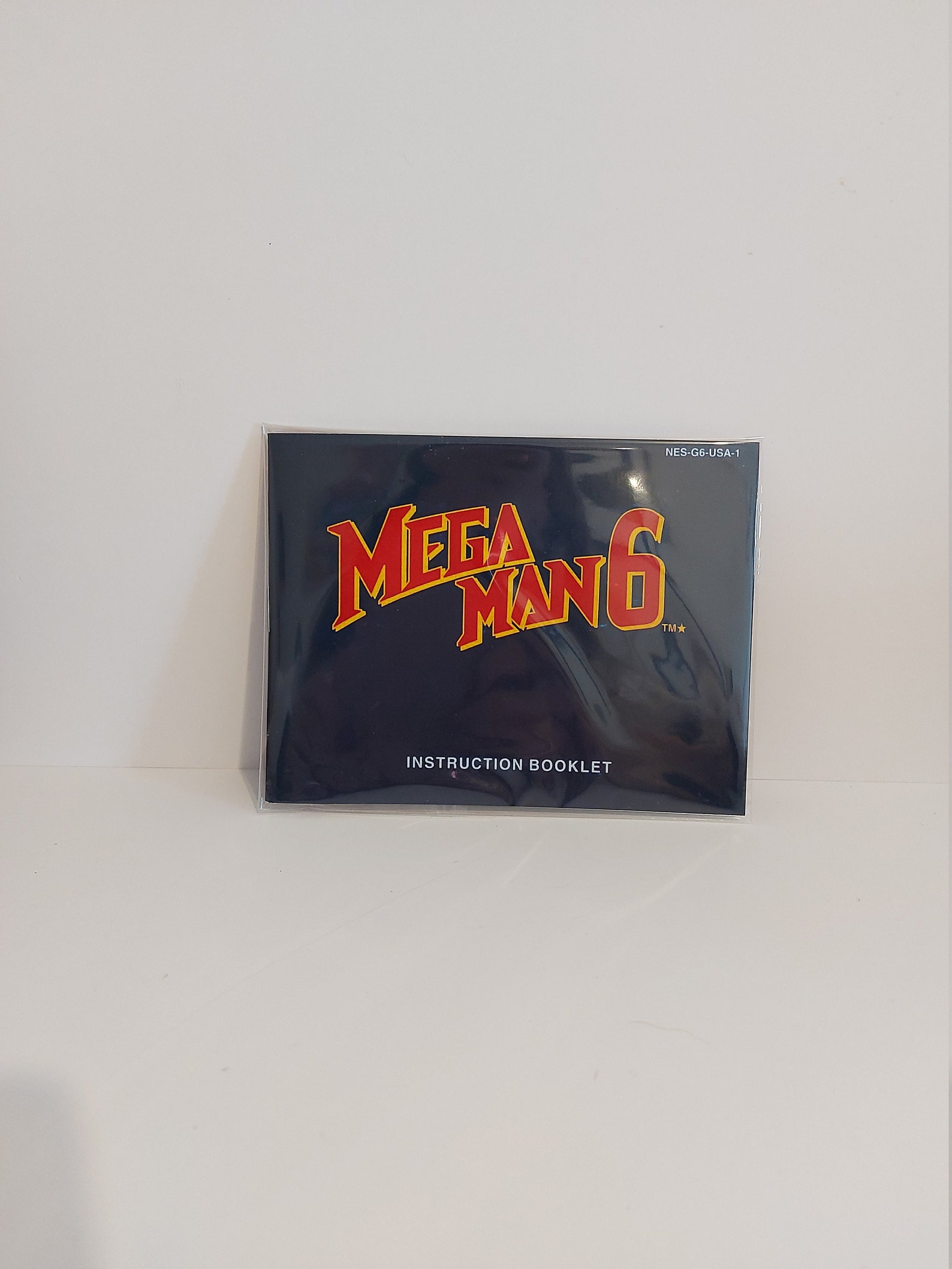Mega Man 6 NES Box Manual Poly Block Dust Cover - NO GAME Included - Etsy