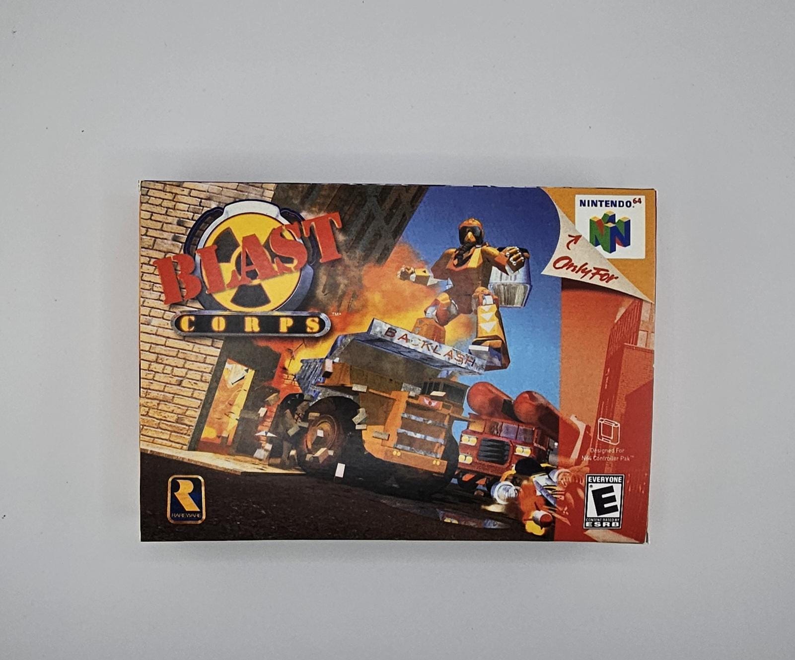 Blast Corps N64 Box Manual Tray NO GAME Included - Etsy