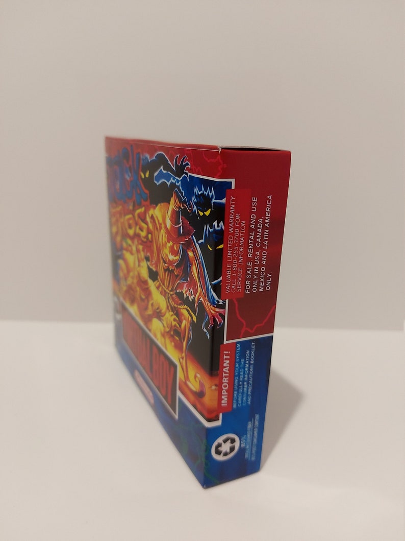 Jack Bros Virtual Boy Box Manual & Tray NO GAME included image 7