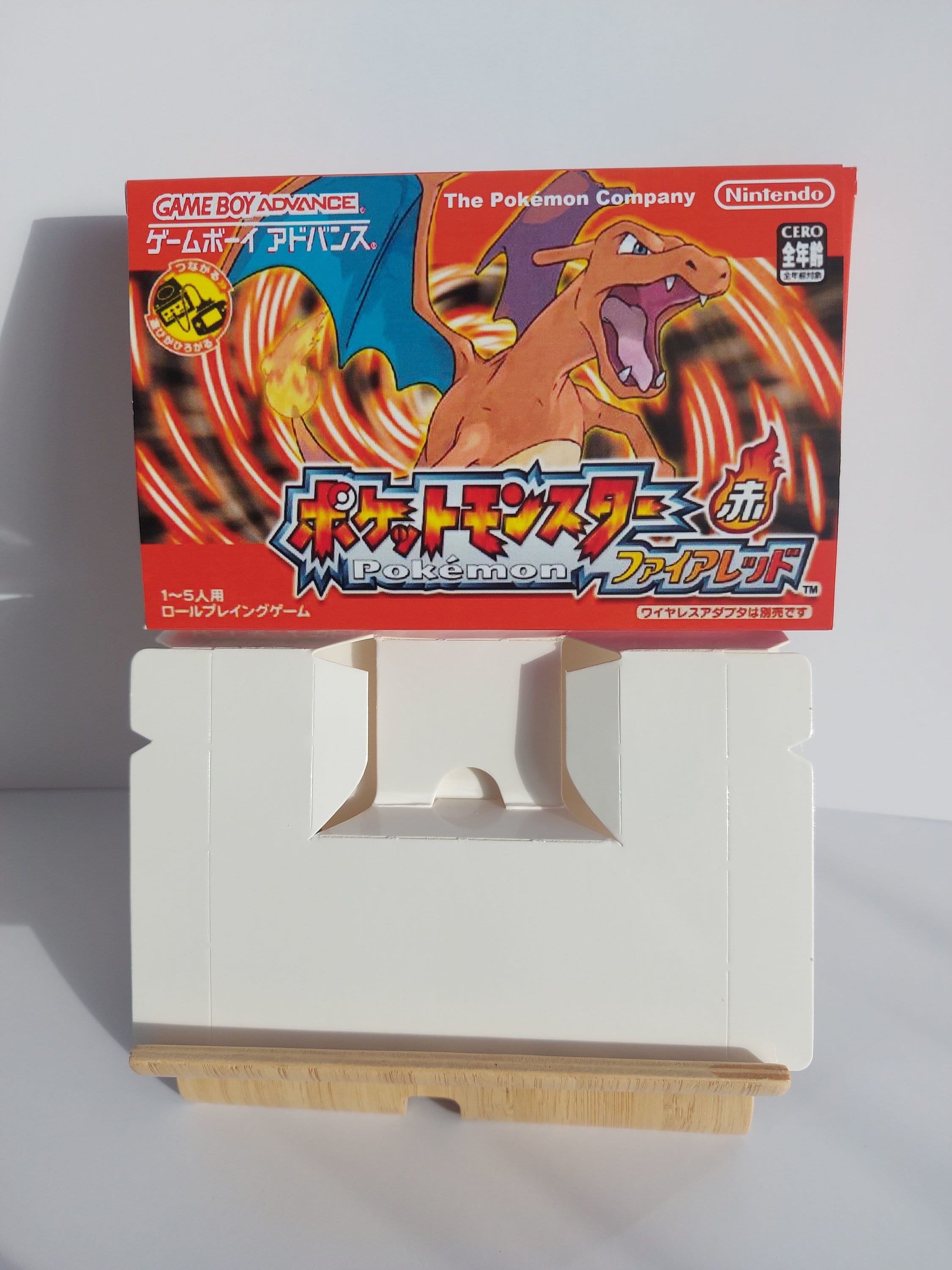 Pocket Monsters Pokemon Fire Red Japanese Gameboy Advance