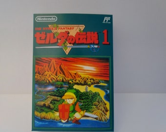 Legend of Zelda Famicom Box & Tray - NO GAME Included - Etsy