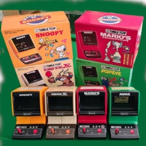 Scatola e manuale del Game & Watch da tavolo - GIOCO NON incluso