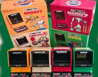 ゲーム＆ウォッチ テーブルトップ ボックスとマニュアル