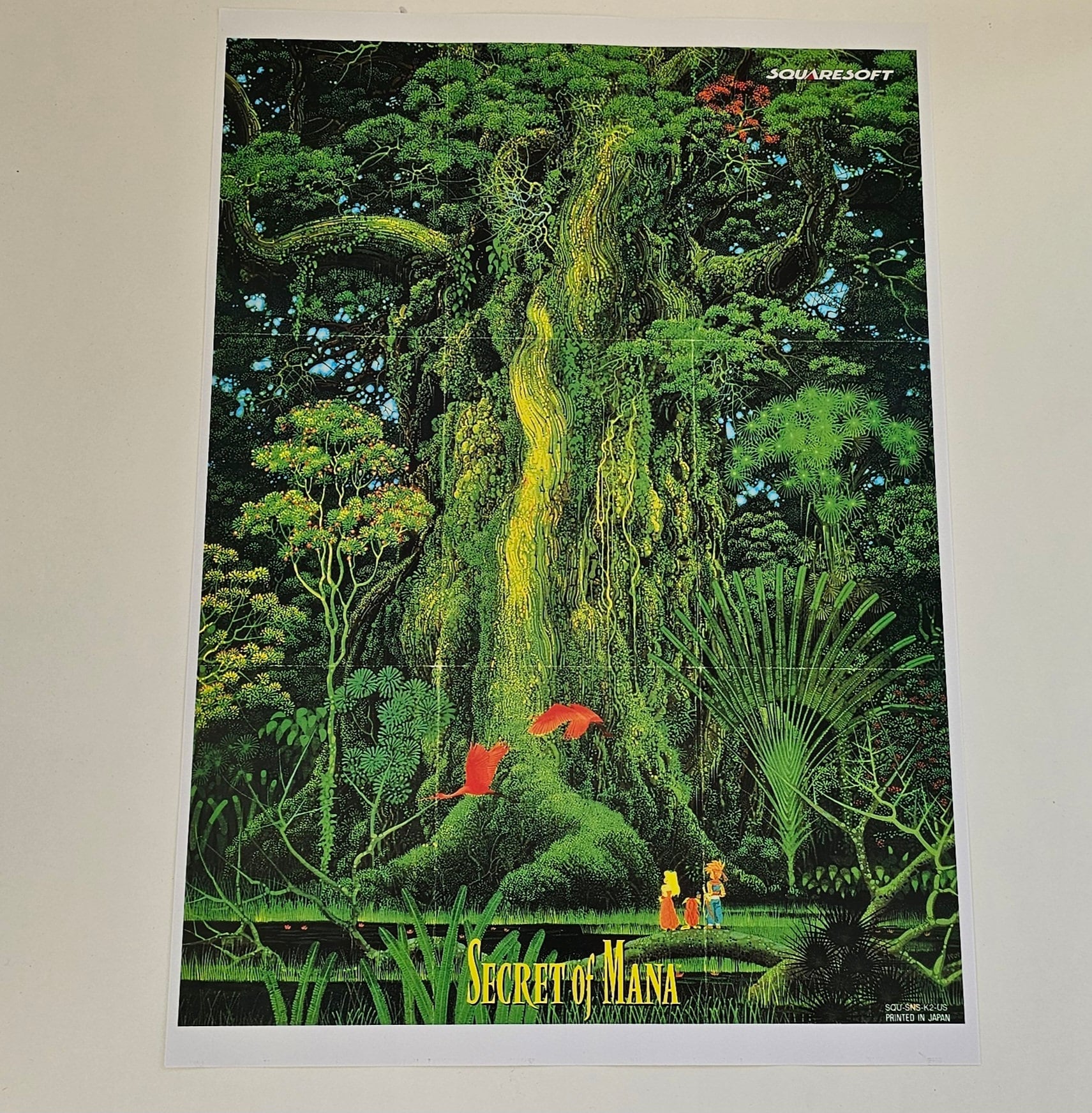 Mapas de SNES de Secret of Mana - Etsy España