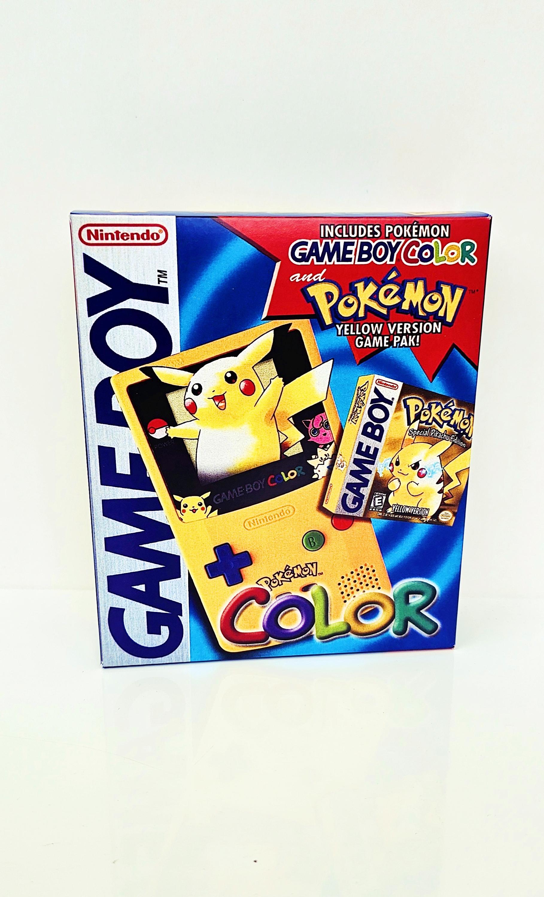 Gameboy Color Console Box - Pokemon Edition USA NTSC NO Console ...