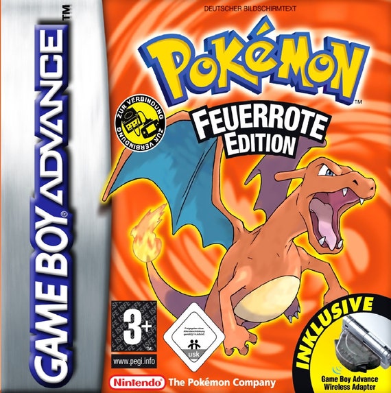 Pokemon Fire Red Version GameBoy Advance