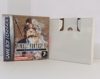 Final Fantasy IV Gameboy Advance Box, Manual & Tray - NO GAME