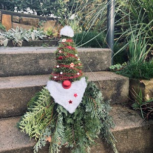 Holz tannenbaum aussen