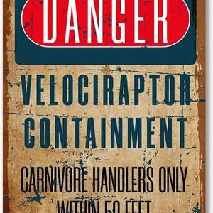 danger danger velociraptor