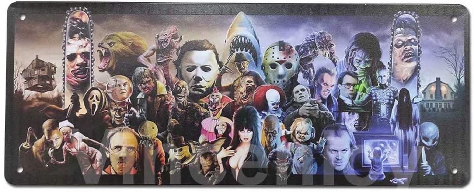 Halloween Horror Film Movie Collage Horror Villains Horror Etsy