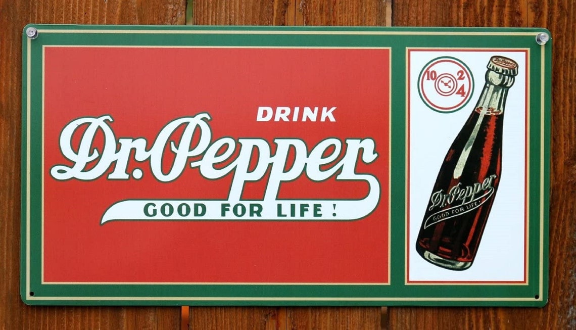 Soda drink Metal Tin Sign for Bars Garages and Man caves Etsy