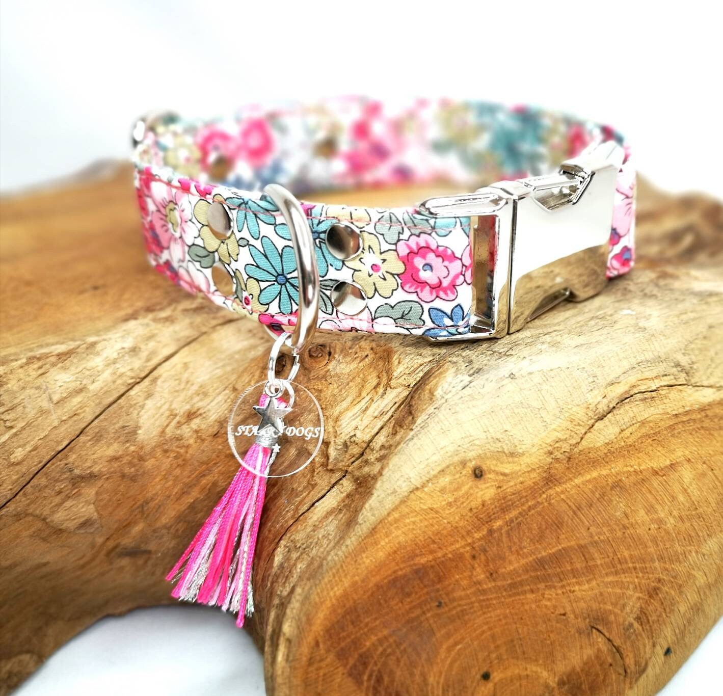 Collier Tissu Réglable Liberty