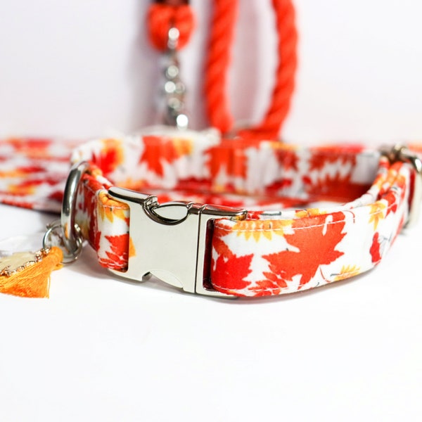 Collier tissu réglable "Autumn"