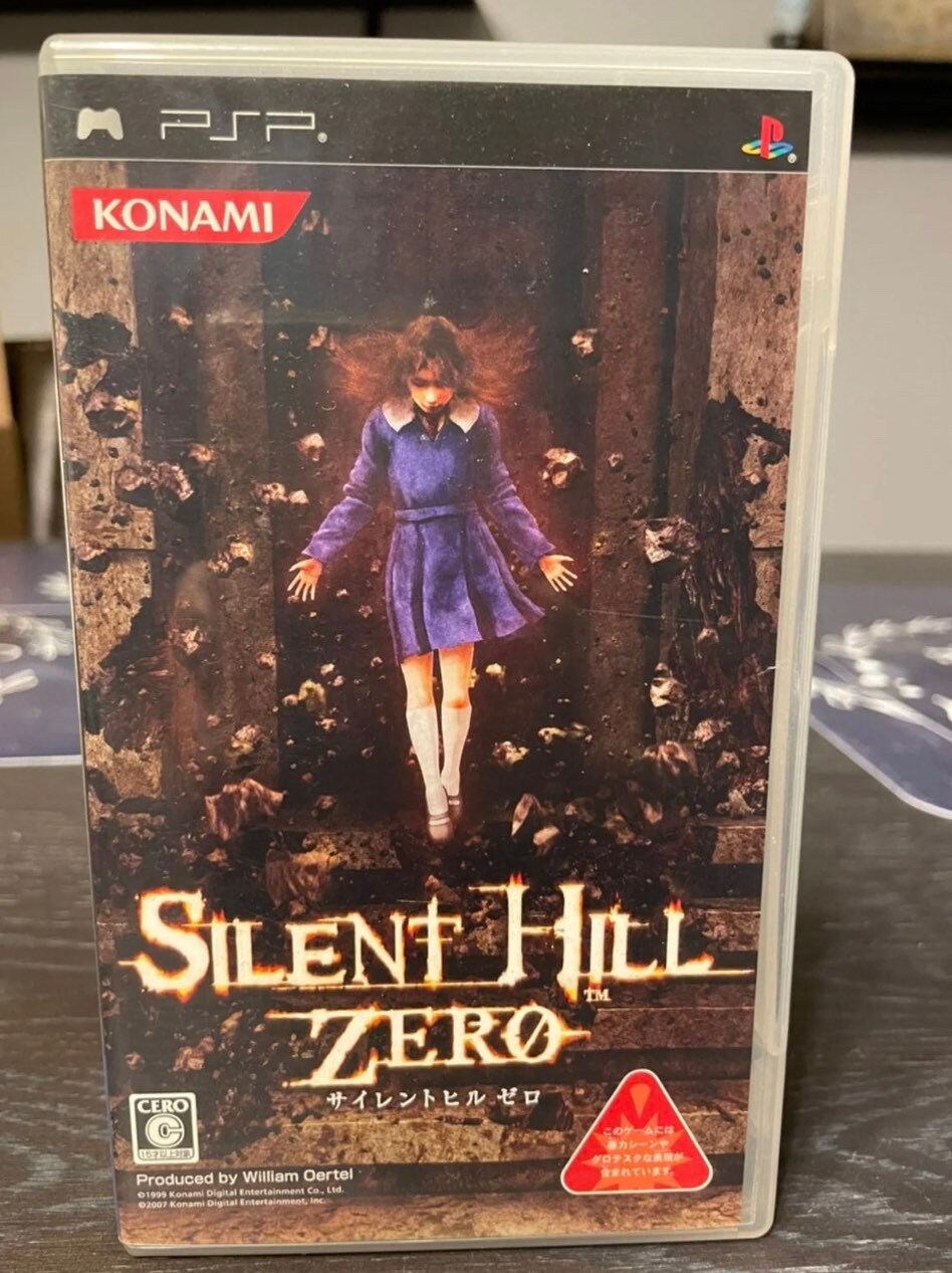 Silent Hill Zero for Japanese PSP Not Handmade preowned Etsy