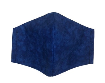 Deep Blue Face Mask