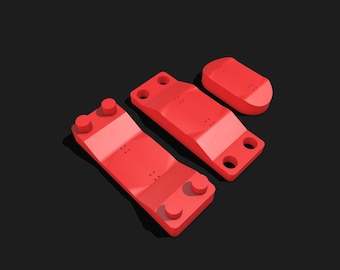 Pro 50x98mm Fingerboard Mold | 25 Degree Shallow Concave Design, DIY Custom Template for Enthusiasts & Unique Gifts