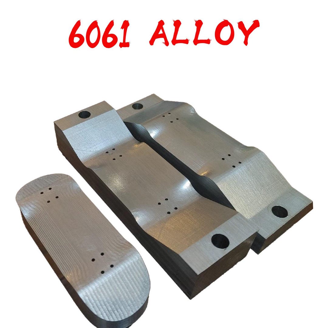 CNC Aluminum Fingerboard Mold: Customizable Skateboard Tool With