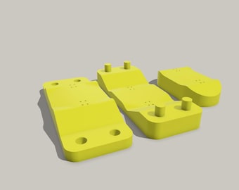 Pro 50x98mm Fingerboard Mold | 25 Degree Shallow Concave Design DIY Custom Template for Enthusiasts & Unique Gifts（3d printed digital files）