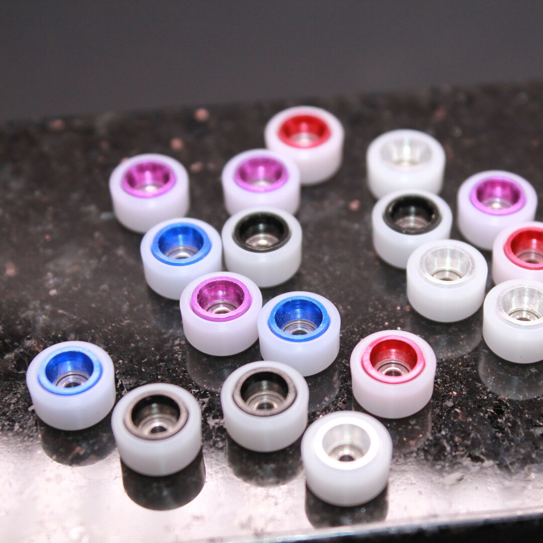 Pro 86a Aluminum Fingerboard Wheels: 86A Pro Skate Wheels, High-speed Silent - Etsy