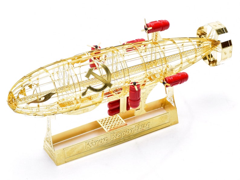 Airship，game peripheral，red alert，educational toys，full internal model，PE Detail Model，Kirov Airship，pc Games，Jigsaw Puzzles，model kit，model airplane kit，etching model kit，etch kits