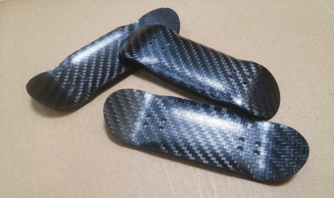 Carbon Fiber Fingerboard Deck 34100mm32100mm Etsy
