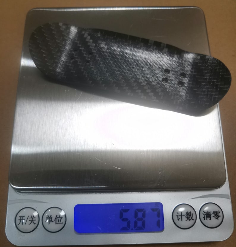 Carbon Fiber Fingerboard Deck 34100mm32100mm Etsy