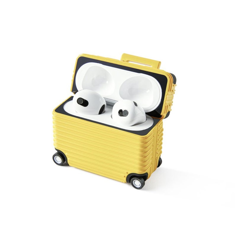 Luggage Box AirPods Case Protect Your AirPods in Style for airpods 1/2, airpods 3,airpods pro,ramona luggage AirPod case image 7